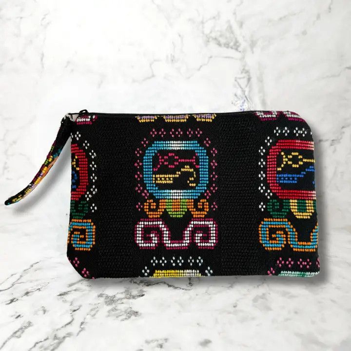 Felicia Brocade Cosmetic Bag, Guatemala