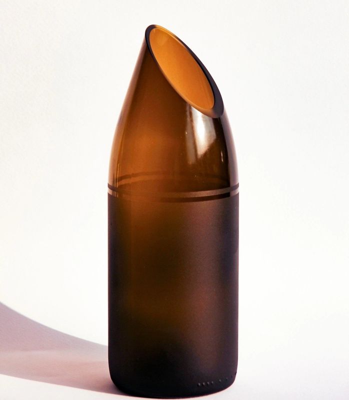 Upcycled Glass Cairo In Brown, Egypt