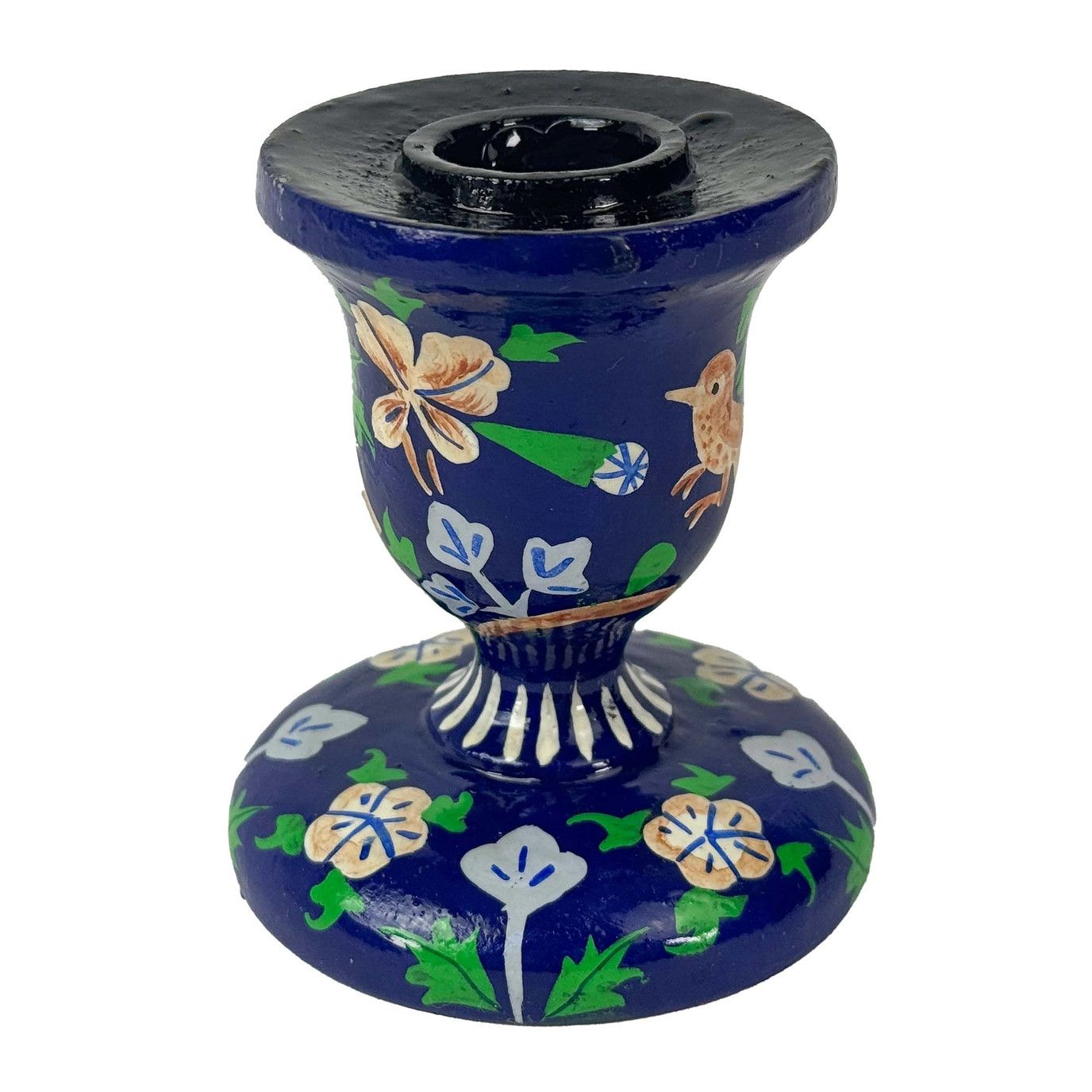 Wood Candle Holder, India