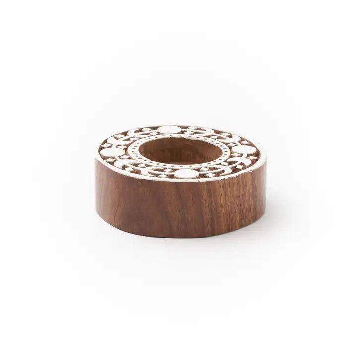 Moon Phase Tealight Candle Holder, India