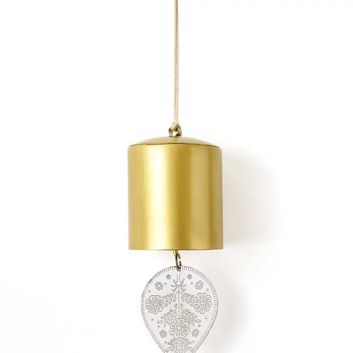 Haveli Bell, Etched Brass, India