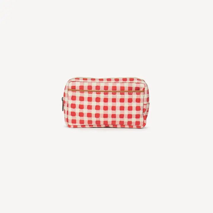 Block Print Belt Bag - Tomato, India