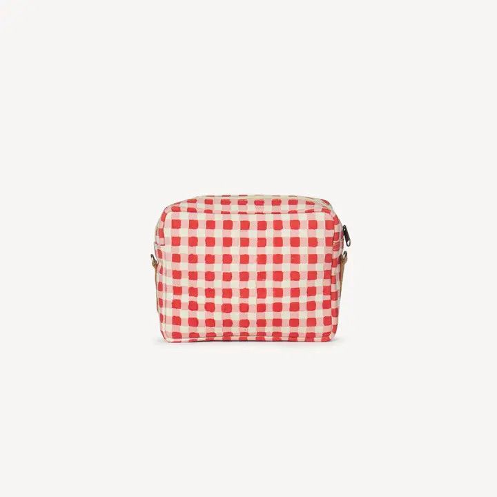Crossbody Bag - Tomato Gingham, India