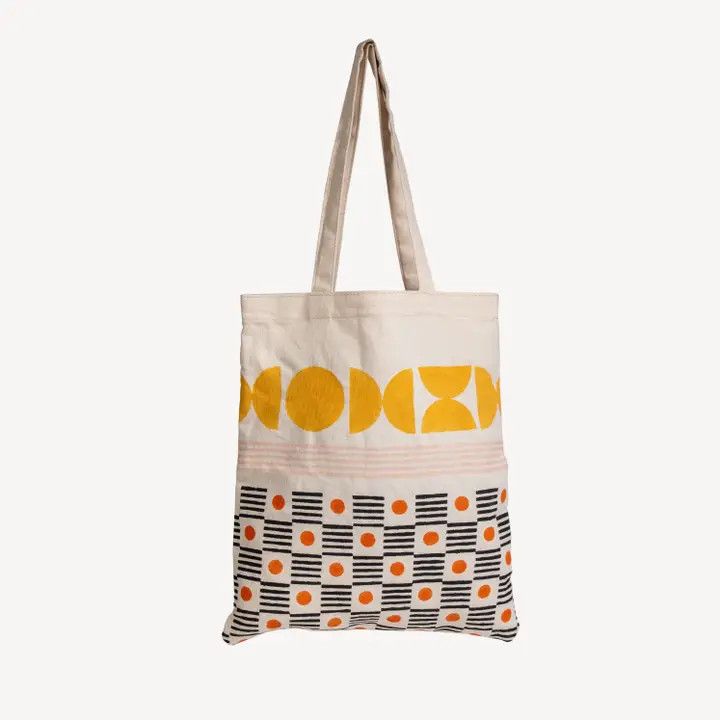 Abstract Print Tote, India