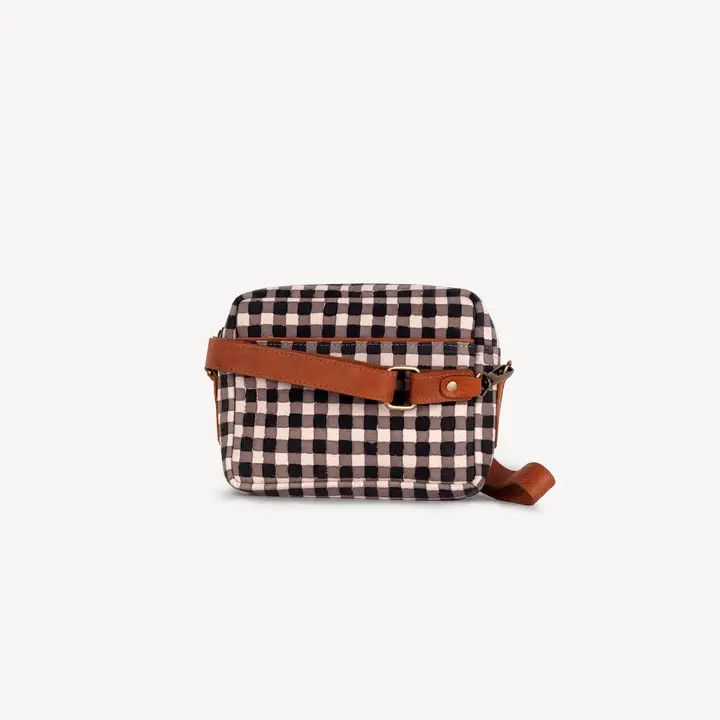Crossbody Bag - Ink Gingham