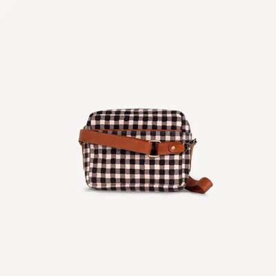 Crossbody Bag - Ink Gingham