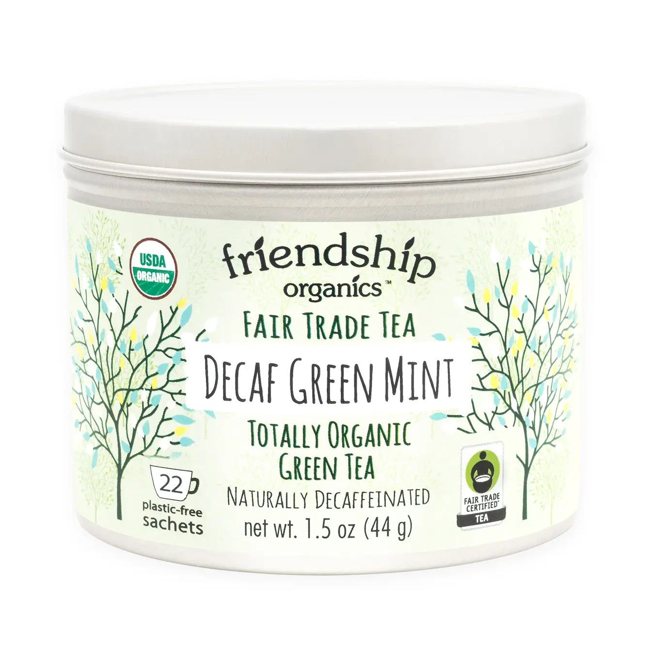 Friendship Tea Decaf Green Mint
