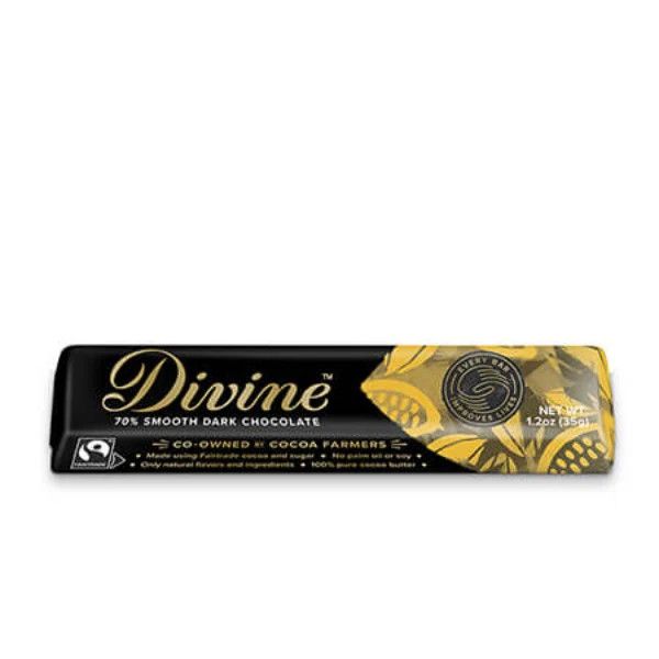 Divine Chocolate Dark Snack Bar