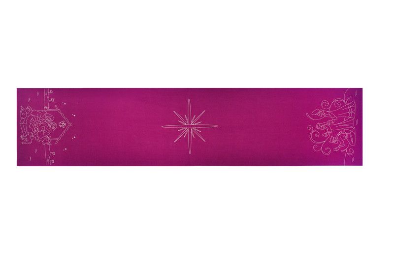 Nativity Scene Table Runner, India