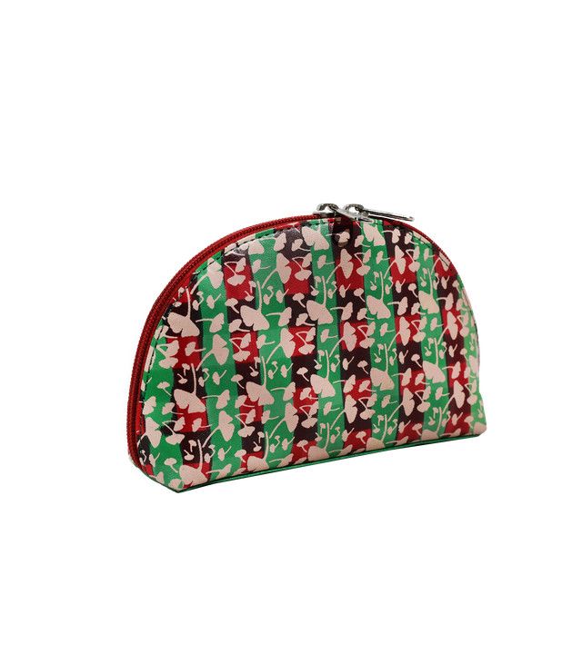 Red/Green Pouch Bag, India