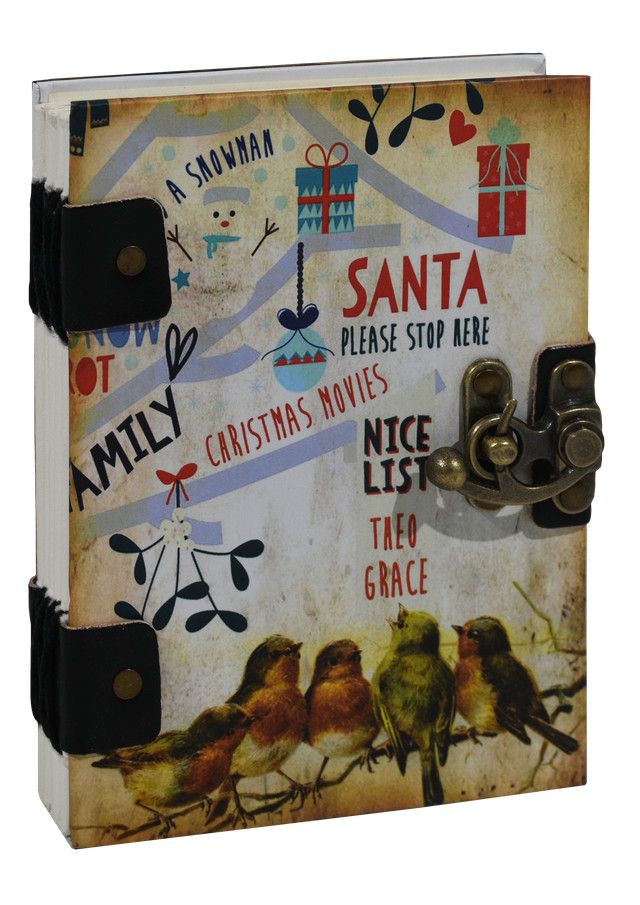 Santa Please Stop Here, Notebook