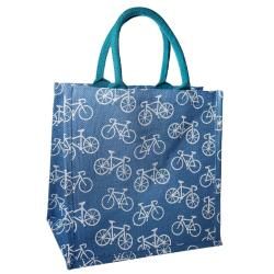 Jute Shopping Bag, Bicycle, India
