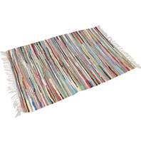 Rag Rug 90x50cm Assorted Colors, India