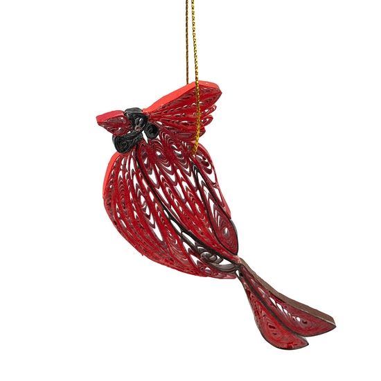 Quill Cardinal Ornament, Vietnam
