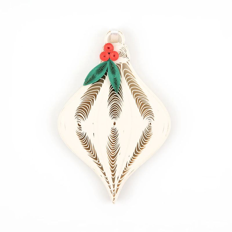 Christmas Ornament Quilled, Vietnam