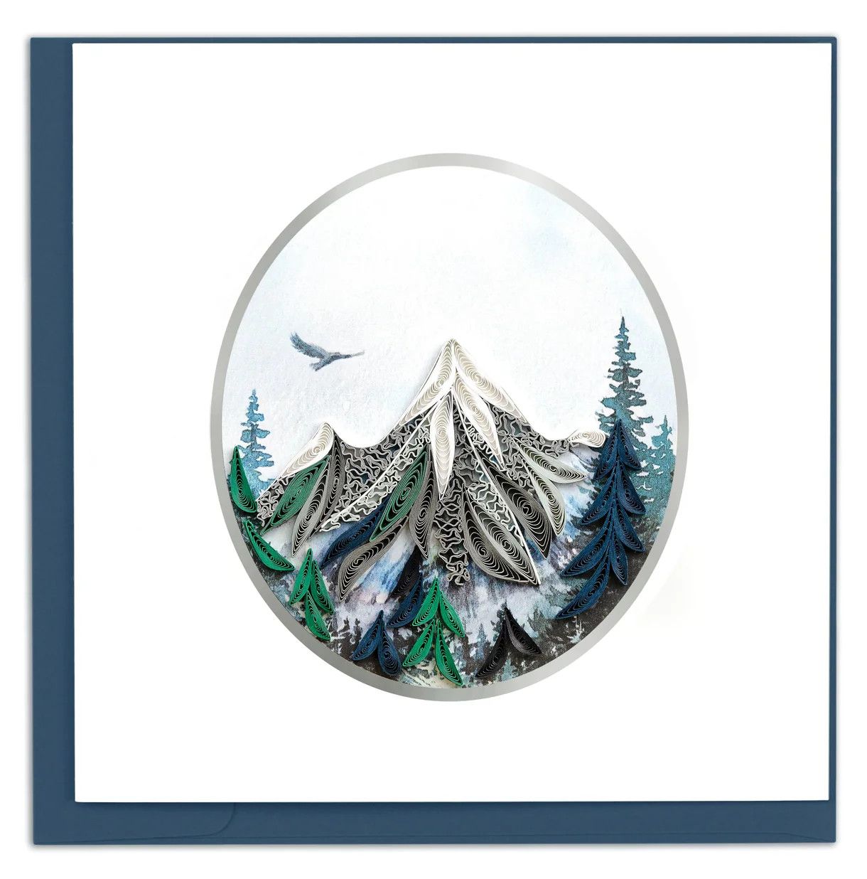 Mountain Landscape Quilling Card, Vietnam