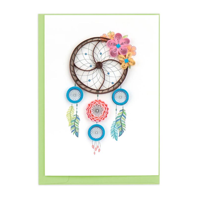 Dreamcatcher Mini Quilling Card, Vietnam