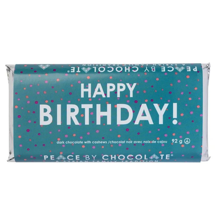 Peace By Chocolate - Birthday Dark Bar