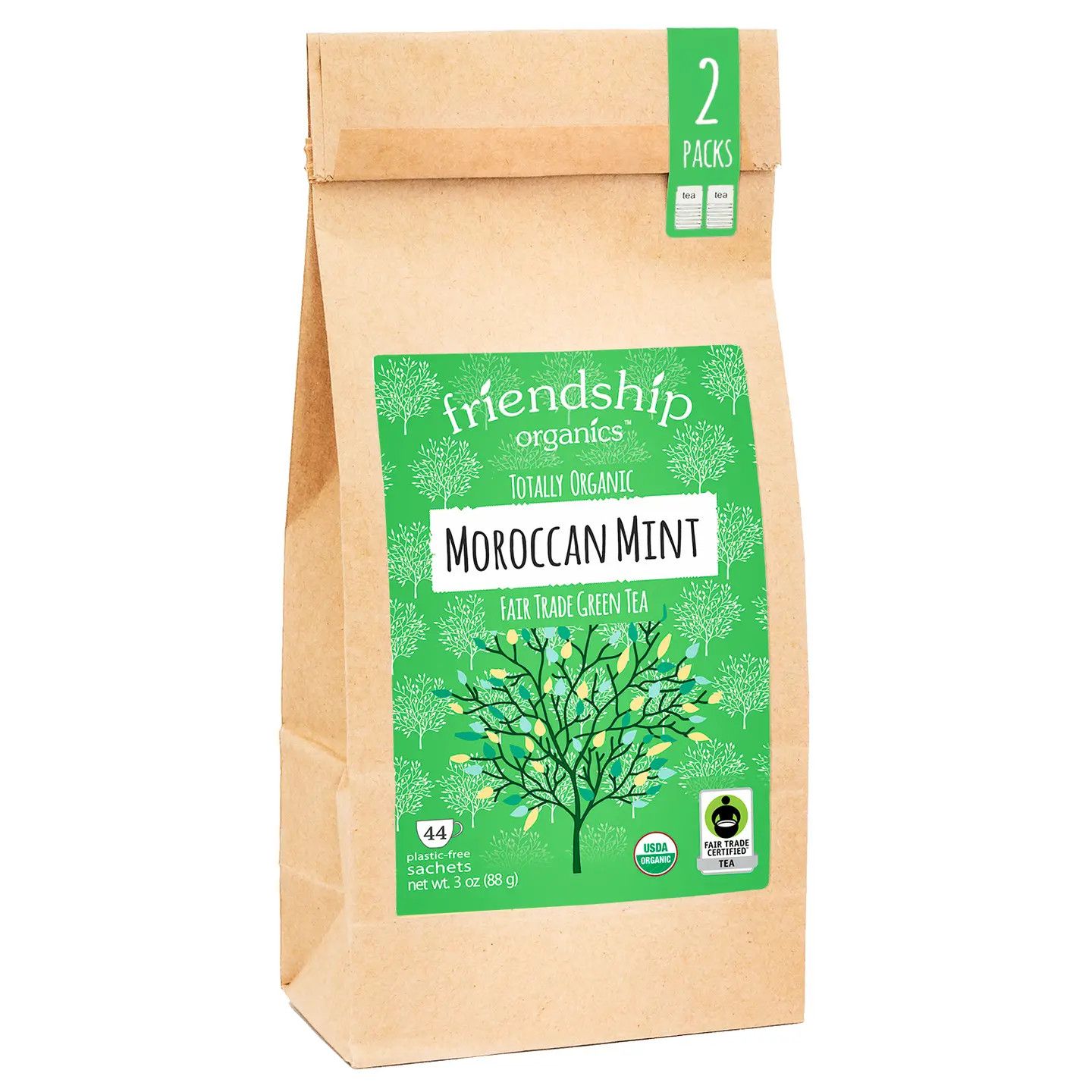 Friendship Tea Twin-Pack Moroccan Mint