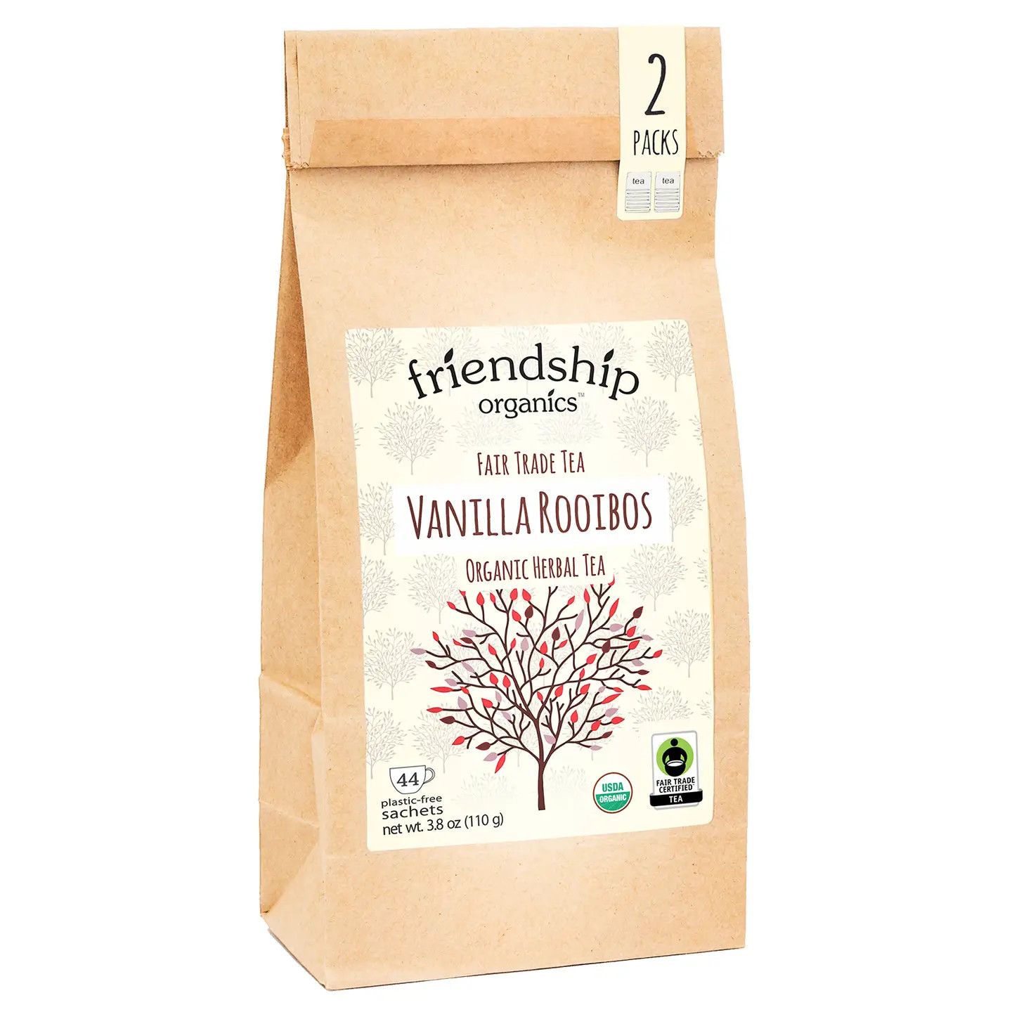 Friendship Tea Twin-Pack Rooibos Vanilla