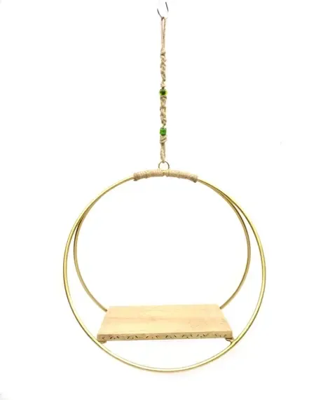 Natural Hanging Plant Shelf, India