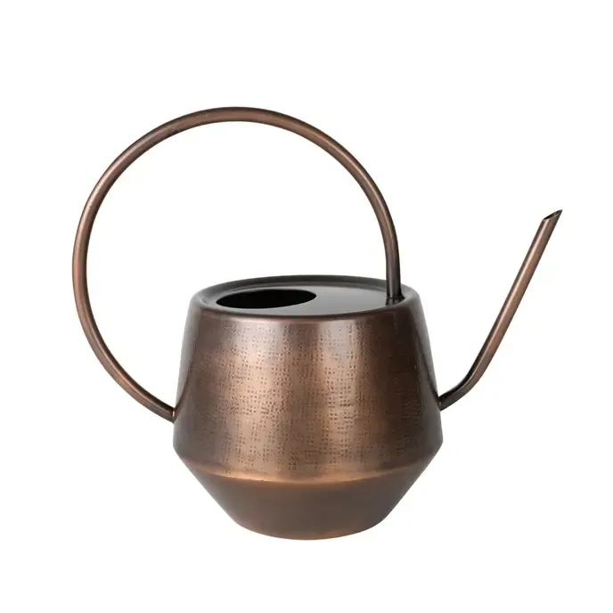 Antique Copper Watering Can, India
