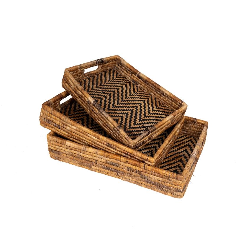 Banana Leaf Nesting Tray, Medium, Rwanda
