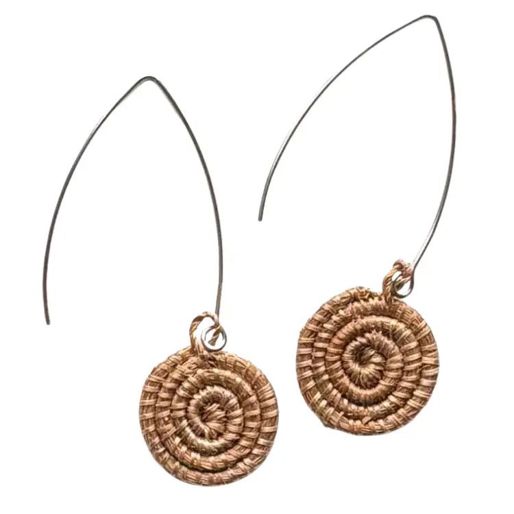 Mocha- Ziga Earrings, Rwanda