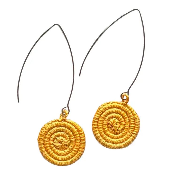 Marigold- Ziga Earrings, Rwanda