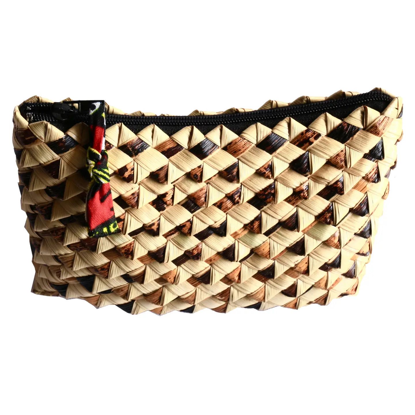 Black- Palm Leaf Clutch, Rwanda