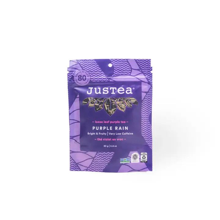 JusTea Purple Rain Stand-Up Pouch