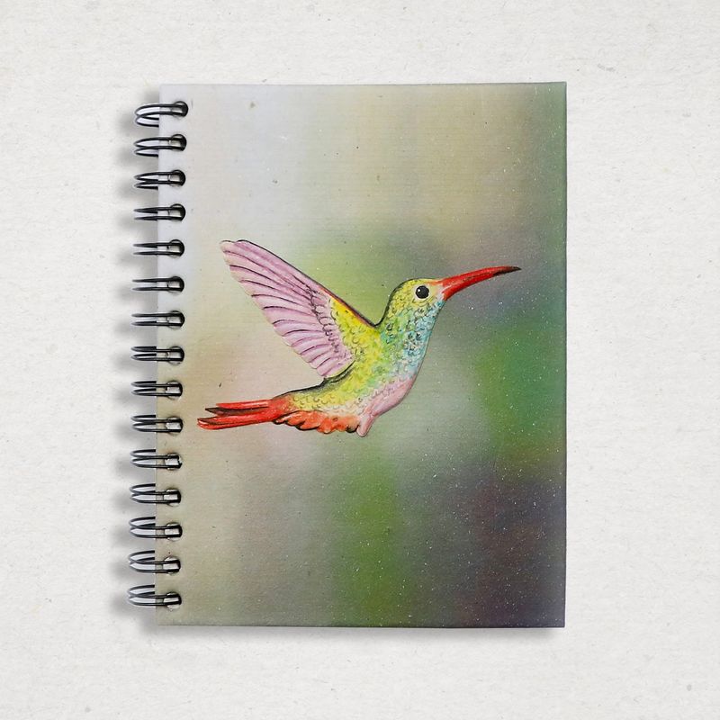 Large Notebook- Hummingbird , Sri Lanka