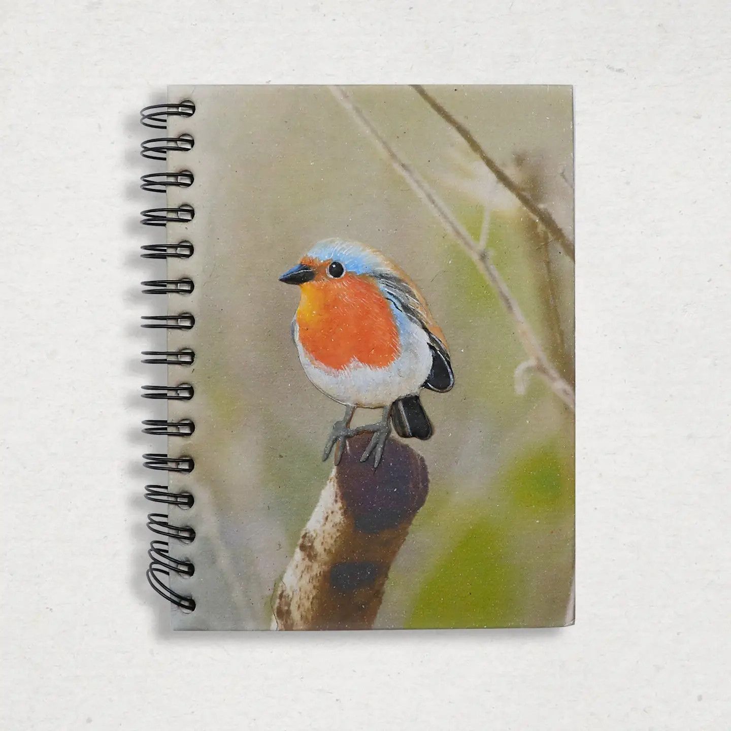 Large Notebook- Robin, Sri Lanka