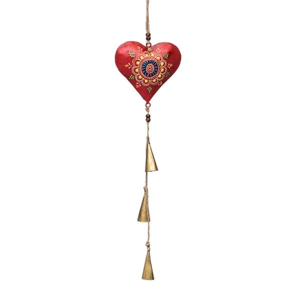 Henna Treasure Heart Chime, India
