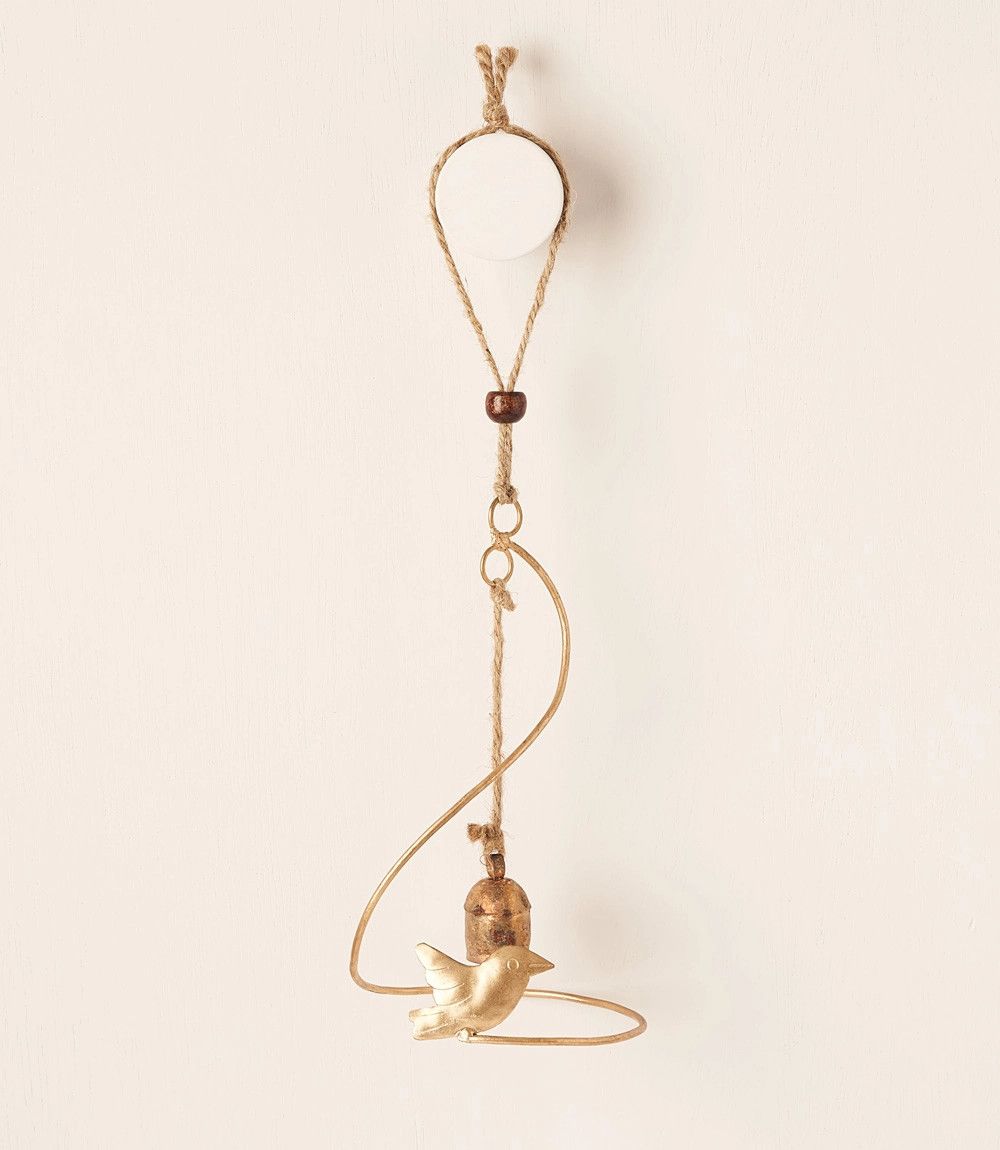 Bird Wind Spinner Chime with Bell, India