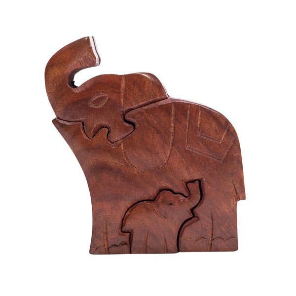 Mama Elephant Puzzle Box, India