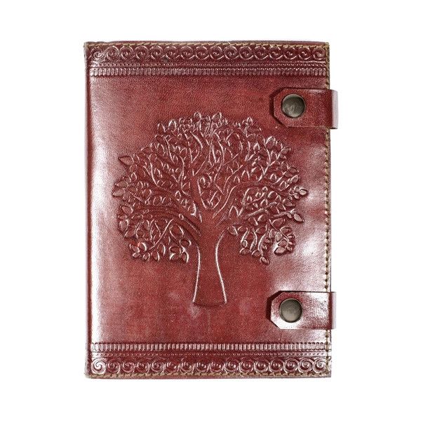 Tree of Life 5x7 Leather Journal, India