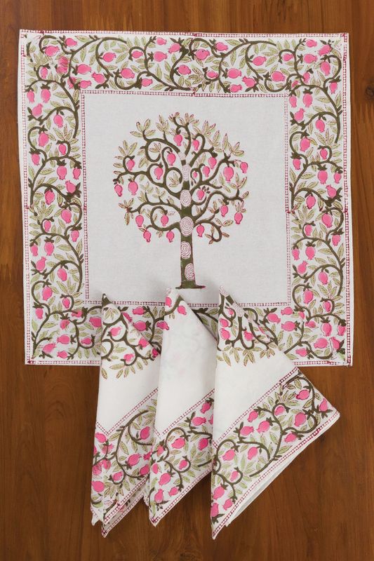 Blooming Tree Napkin, India