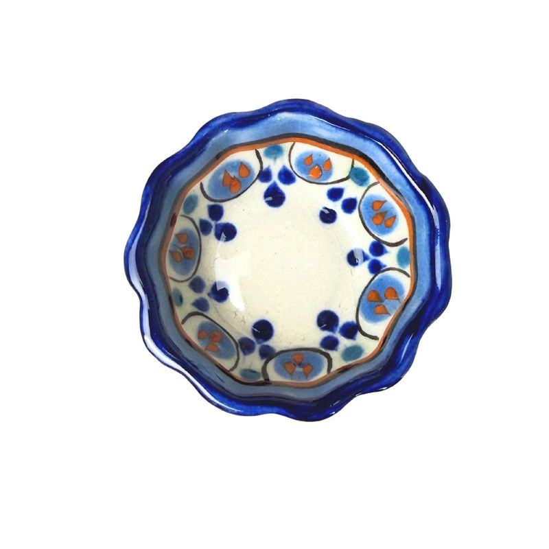 Mini Floral Ceramic Bowl, Guatemala