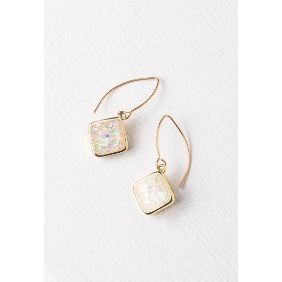 Clare Opal Earrings, China