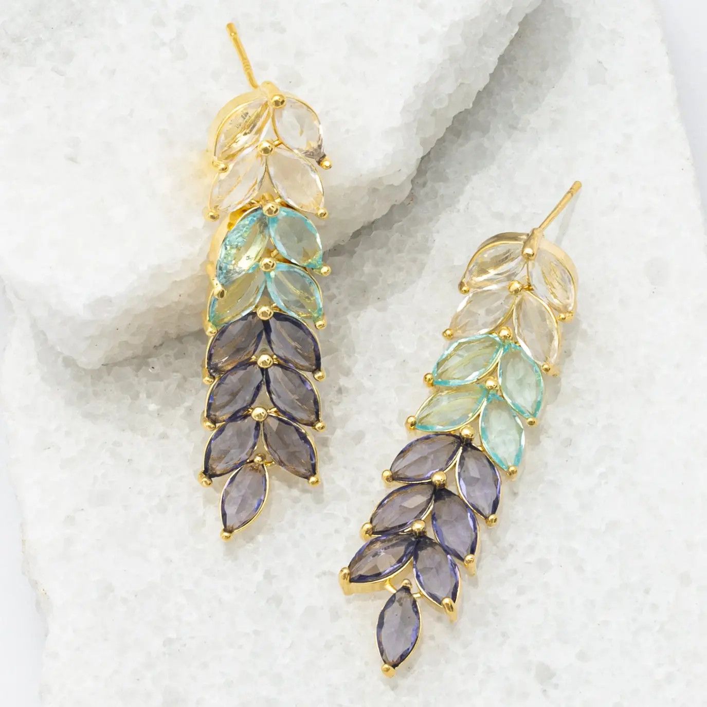 Eclipse Chandelier Earrings, China