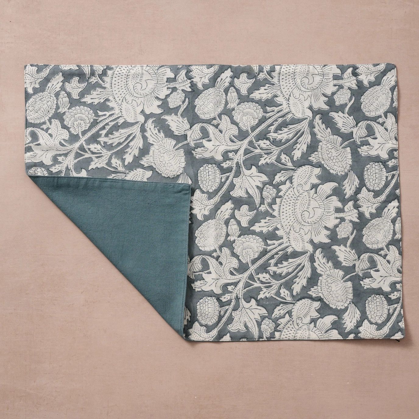 Baadal Blockprint Placemat -Set of 2, India