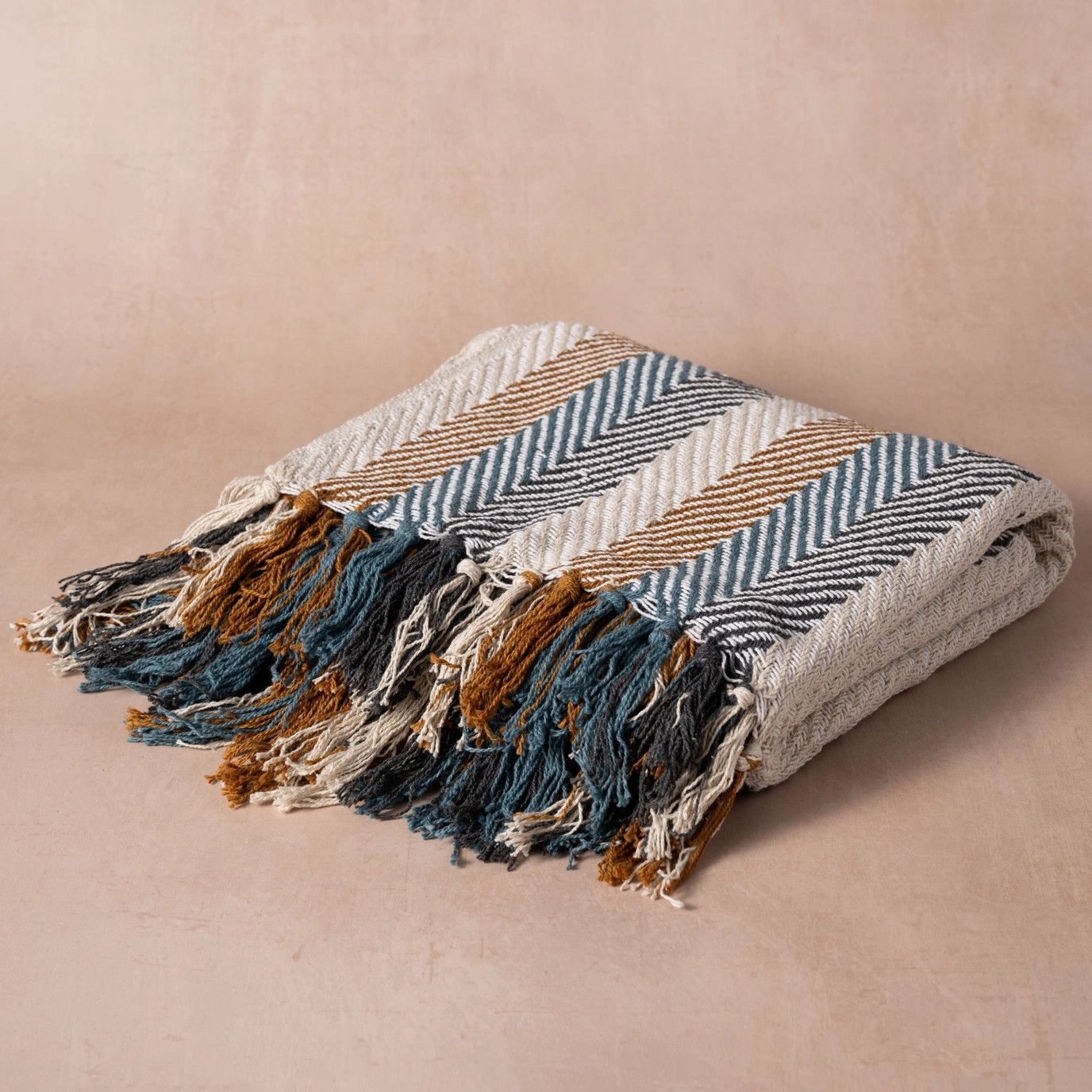 Choolha Winter Stripe Blanket, India