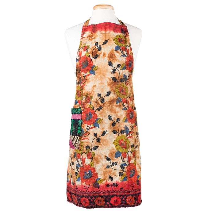 Upcycled Sari Apron, Bangladesh