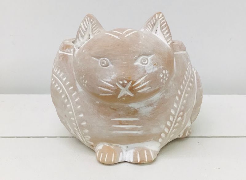 Crouching Cat Planter, Bangladesh