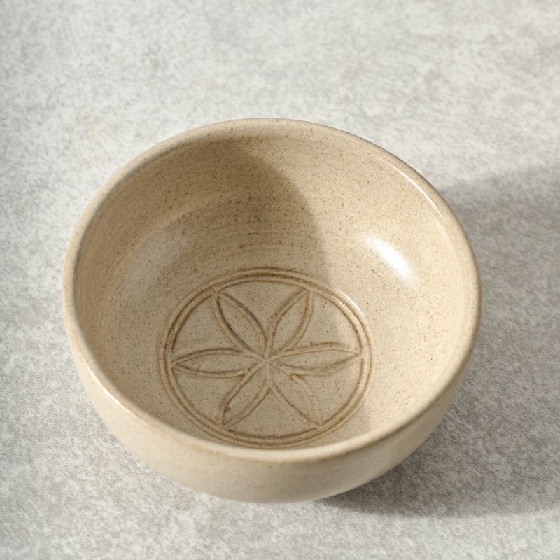 Sacred Geometry Dipping Bowl-Germ Of Life, Nepal