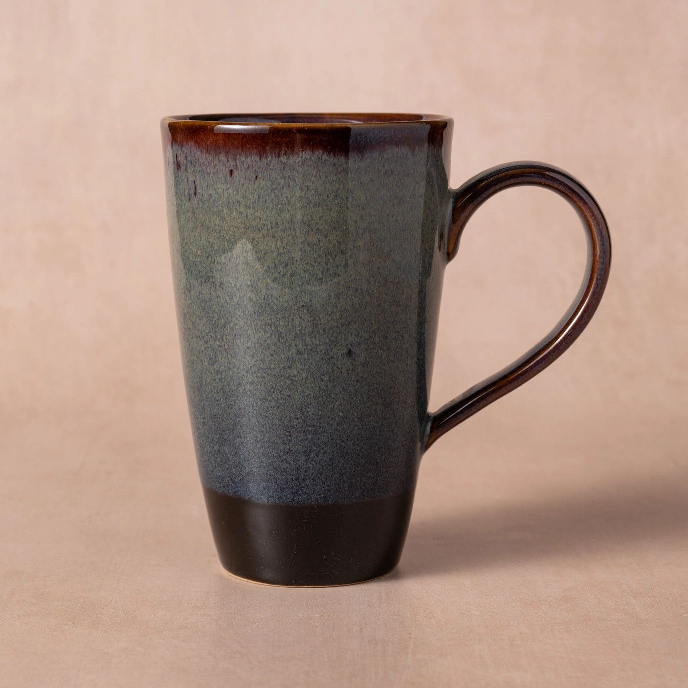 Mekong Tall Drip Glaze Mug, Vietnam