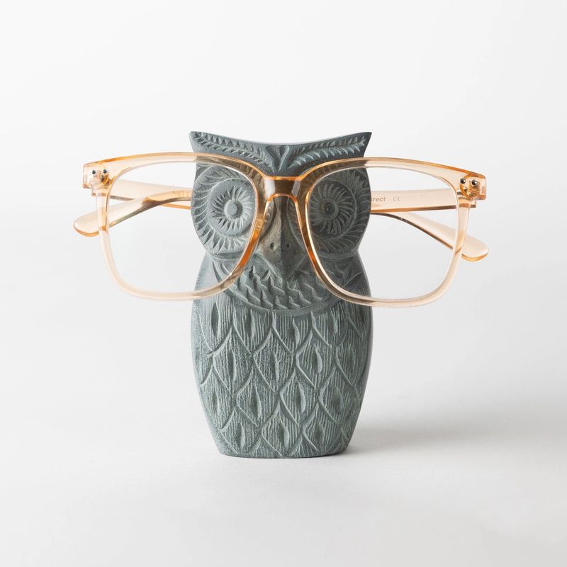 Ullu Soapstone Eyeglass Holder, India