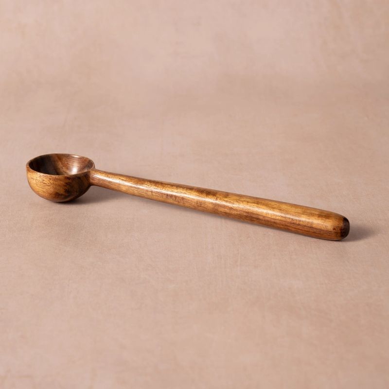 Subah Wood Coffee Scoop, India