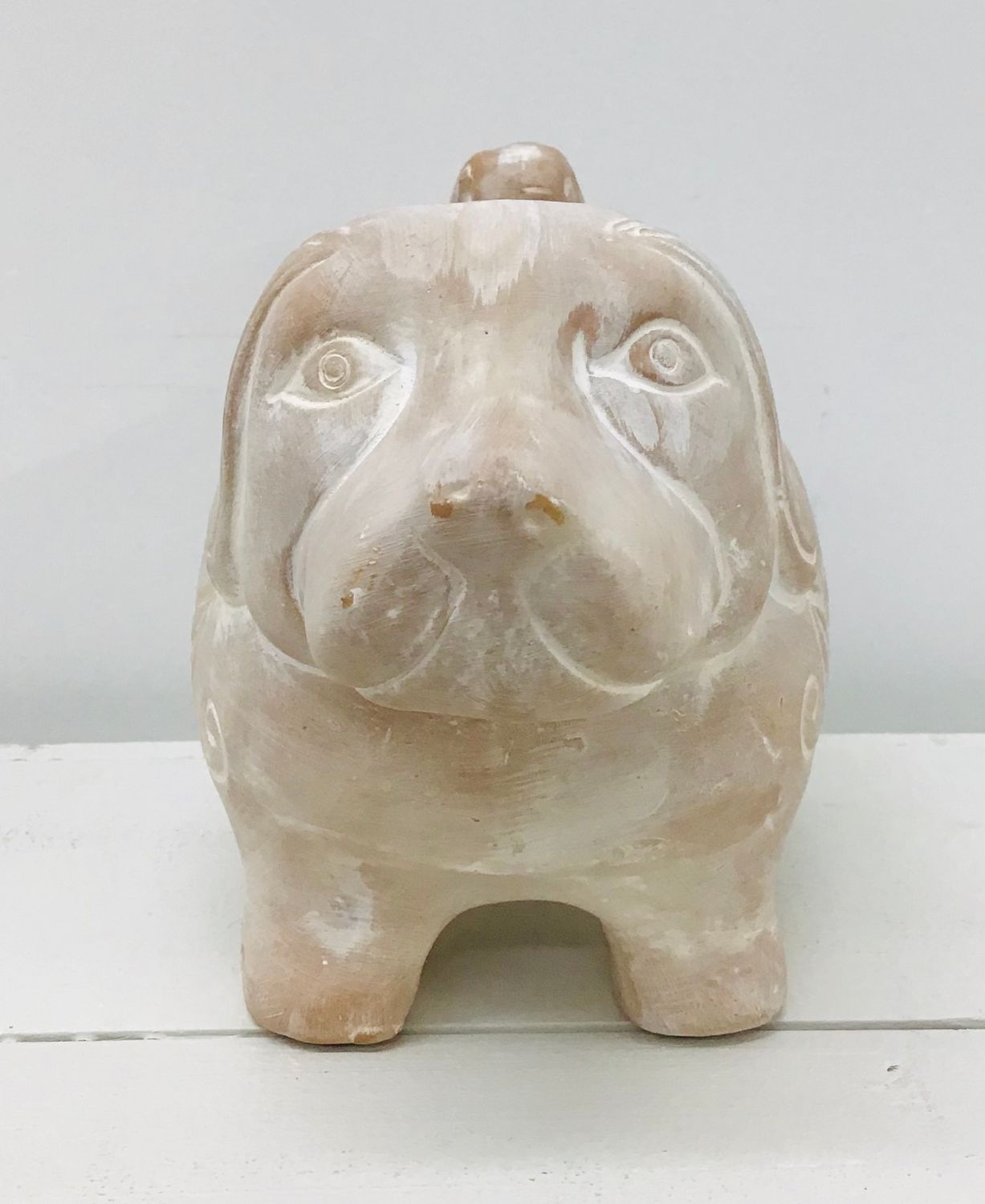 Terracotta Dog Planter Large, Bangladesh
